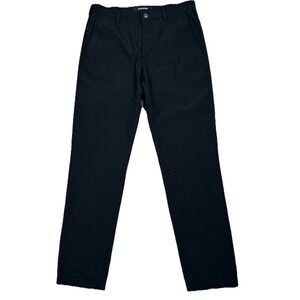 Bluffworks Original Pant Men's 32x34 Black Regular Fit Chino Performance Stretch